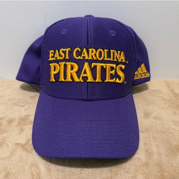 Adidas East Carolina University ECU Pirates One Size Adjustable Hat - Picture 1 of 4